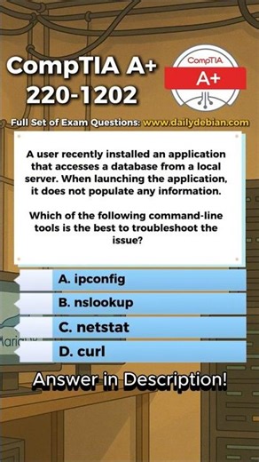 CompTIA A+ (220-1202) Exam-Style Practice Question