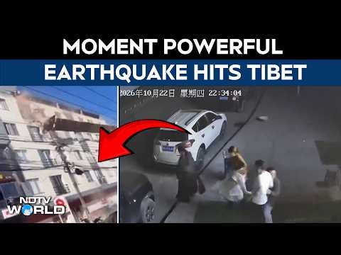 Tibet Earthquake Horror Caught On Camera: People Rush To Safety As Powerful Quake Kills 18