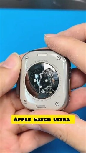How to fix broken apple watch ultra ✅👍 #fixapplewatch #repair #fixbrokenwatch #electronics