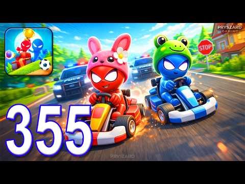 Stickman Party - Gameplay Part 355 Random Funny MiniGames 1 2 3 4 Plyer Free New Update Adventure