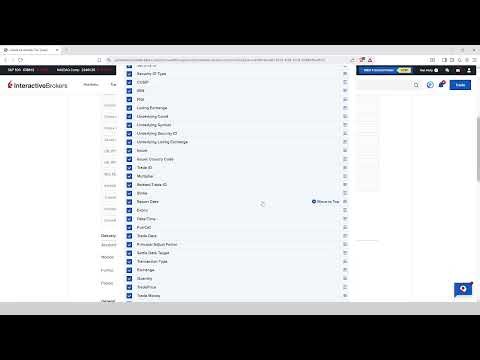 How to Create Flex Query and Token (IBKR)