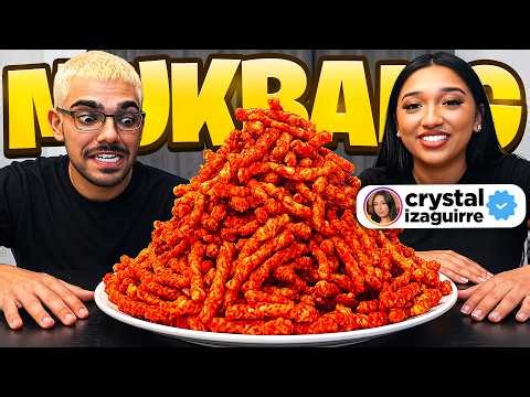 N3on & Crystal Hot Cheetos Challenge!
