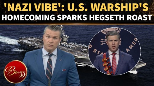USS Abraham Lincoln's Return After 321 Days Sparks BRUTAL Hegseth, Team Trump Takedown: 'Nazi Vibes'