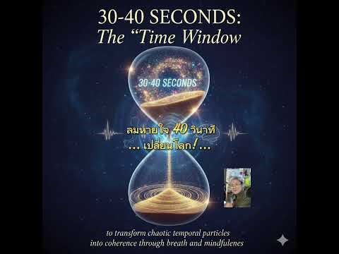 ลมหายใจ 40 วินาที เปลี่ยนโลก!