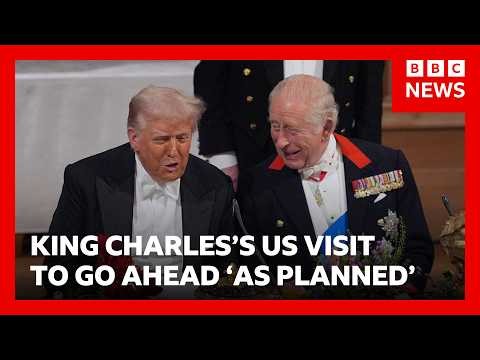 King Charles's state visit to US to go ahead 'as planned' says Buckingham Palace | BBC News
