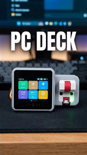 I Built a Wireless Touch Control Deck for Windows!