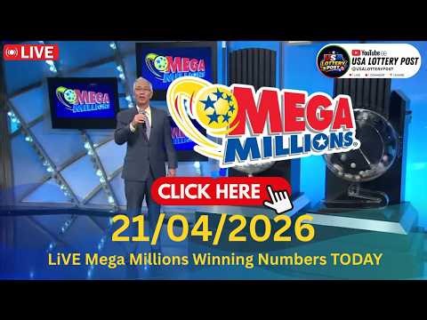 Mega Millions drawing Live results for 21 April 2026 | mega millions results today live