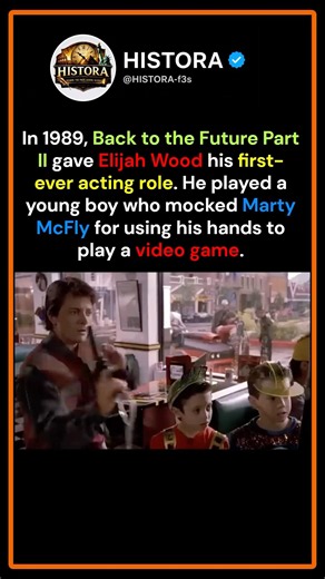 Elijah Wood Roasted Marty McFly in His First Role 😂