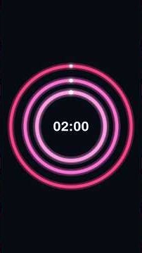 2 Minute Timer 🔥 High Energy Countdown #Shorts