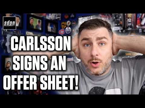 Leo Carlsson signs HUGE offer sheet with the Philadelphia Flyers w/ Steve Dangle | Instant Analysis