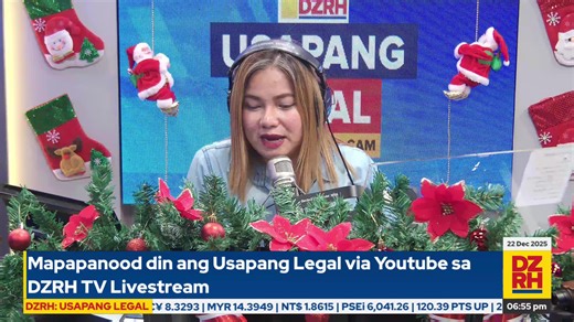 DZRH Usapang Legal with ATTY. CAM | DZRH News Television