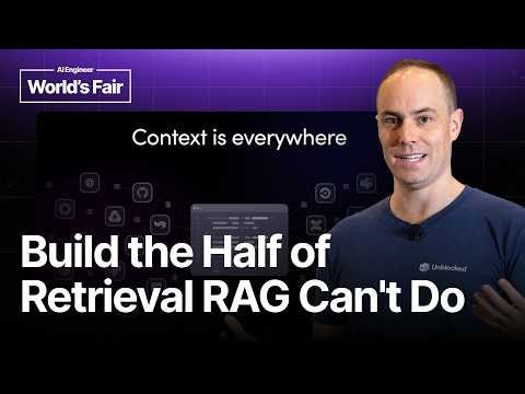 Beyond RAG: Build a Relational Context Engine from Scratch — Peter Werry, Unblocked