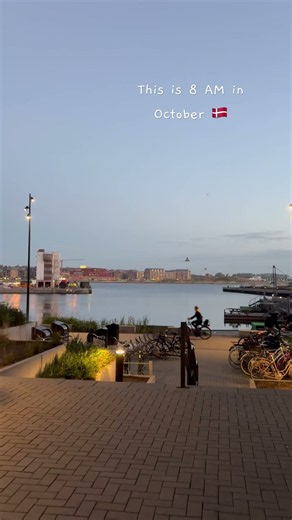 How dark and cold does it get in Denmark? #hyggelife #winteriscoming #aalborg #copenhagen #denmark