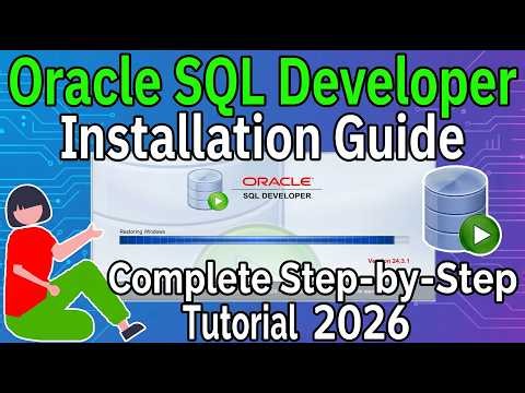 How to Install Oracle SQL Developer on Windows 10/11 [ 2026 Update ] Oracle 26AI | SQL Programming
