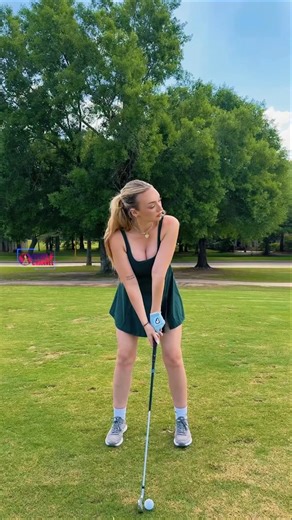 Amazing Golf Swing you need to see | Golf Girl awesome swing | Golf shorts | Epiphany Priebe
