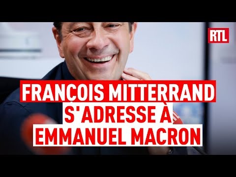 Laurent Gerra : François Mitterrand s'adresse à Emmanuel Macron 🤣