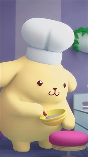 Time to whip up the sweetest treats in town! 🥣🍪🎉 #sanrio #kidssong #bake