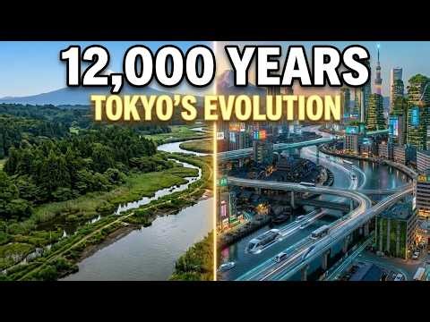 The Complete Urban Evolution of Tokyo (12,000 Years)