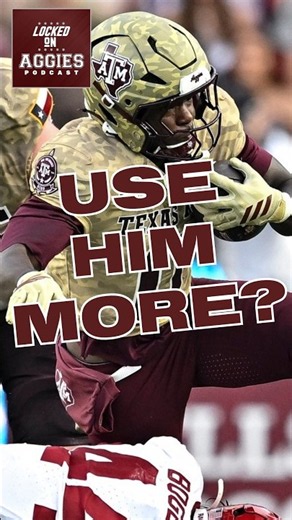 Texas A&M must use KJ Edwards MORE against Alabama #aggiesfootball #kjedwards