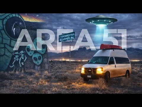 Ringing in the New Year at Area 51: Winter Van Life Camping and Overlanding Adventure