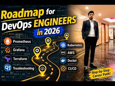 DevOps Roadmap 2026 🔥 | How to Become a DevOps Engineer (Step-by-Step Guide)