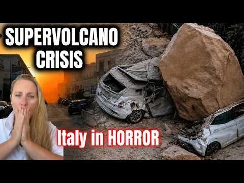 "IT COULD BLOW !" Naples Campi Flegrei Hit by a Record-Breaking Earthquake Swarm and Destruction