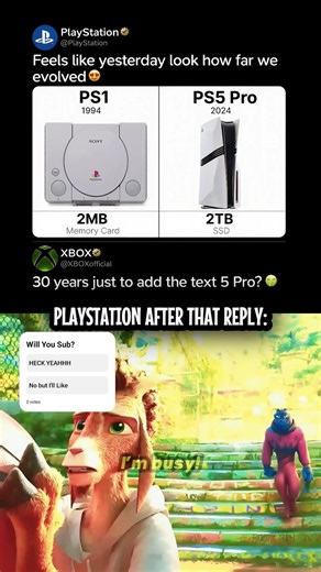 Xbox is doing the same then 😭