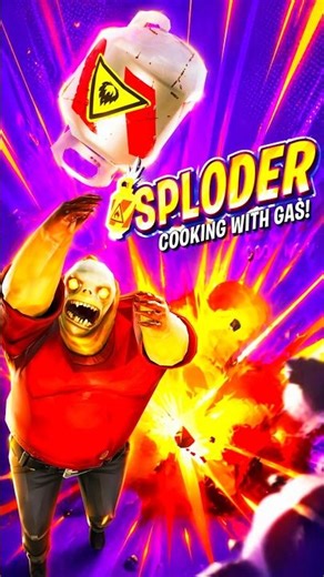 Zombie sploder destroyed my game #fortnite #event #shorts