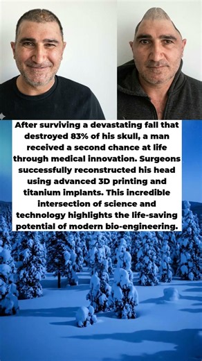 From 83% Skull Loss to 3D Printed Miracle! 🤯✨