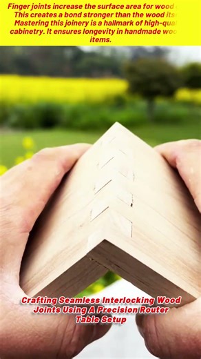 Crafting Seamless Interlocking Wood Joints Using A Precision Router Table Setup
