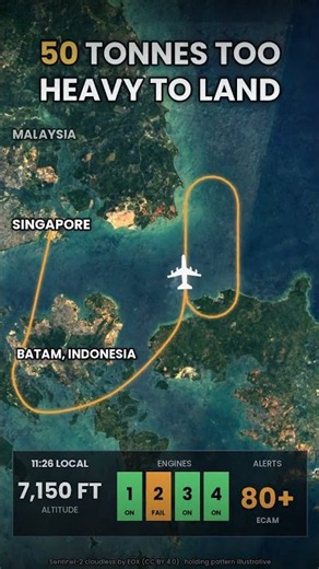 A380 Engine Explodes at 7,000 ft — 469 People On Board 💥 #shorts #airlines #aviation #aviationhistor