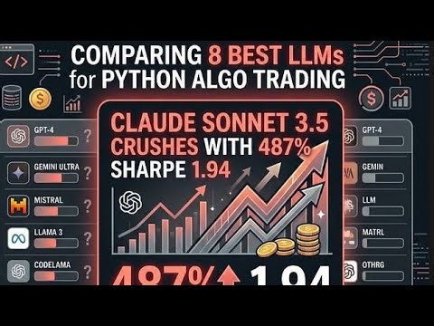 Python AI Algo Trading Bot Generator LLMs Compared: Claude Sonnet 4.6 Crushes the Competition