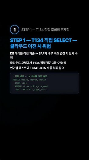 T134 vs I_MaterialType — 자재 유형 CDS 전환 #shorts #SAP #ABAP