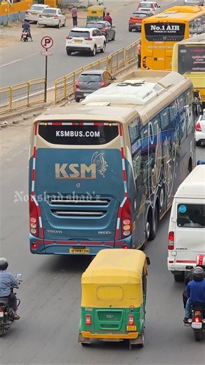one and only in India🙌 Volvo 9400 with VOLVO 9600 exterior😍 KSM travels volvo B11R sleeper🔥#shorts