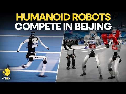 LIVE: Historic World Humanoid Robot Games Begins In China | WION