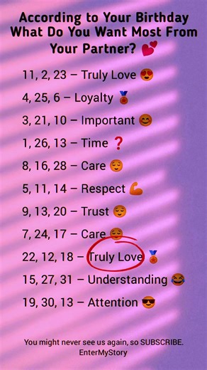 What Do You Want Most From Your Partner? 😍💕