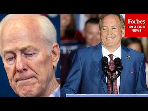 FULL VICTORY SPEECH: Trump-Backed Ken Paxton Defeats John Cornyn In Texas Republican Senate Run-Off
