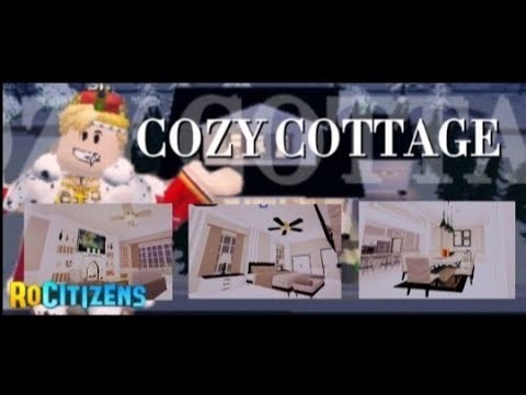 1day decoration "COZY COTTAGE l ROCITIZEN (HOUSE TOUR) #rocitizens #roblox 