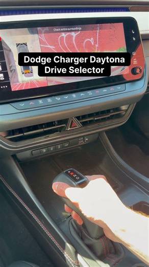2026 Dodge Charger Daytona Drive Selector