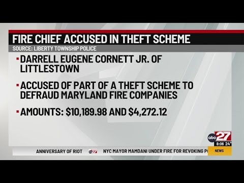 Fire Chief accused in theft scheme