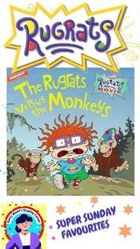 🐵 Rugrats vs Monkeys! 😂 | Super Sunday Reads | Fun Storytime Short