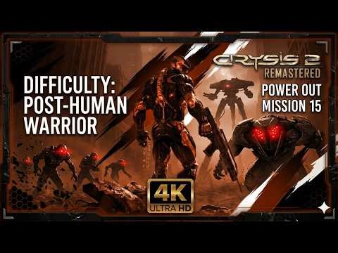 Let's Play Crysis 2™ Remastered | Mission #15 Walkthrough | 4K 60FPS
