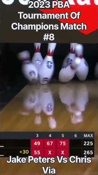 2023 PBA Tournament Of Champions Match #8 #sports #bowling #pba
