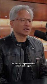 Jensen Huang on Why Nvidia Passed on Anthropic the First Time