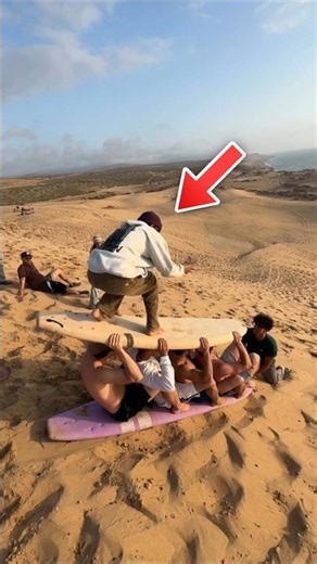 Dubai's most exciting sand surfing #shorts