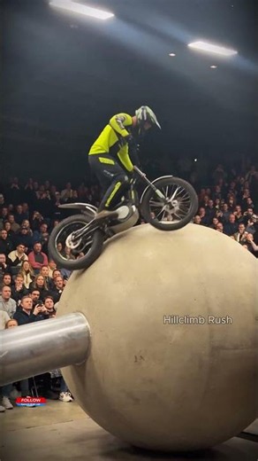 He Survived a 5-Stage Trials Nightmare Without Touching the Ground 😱#trials #mototrial #xtrial