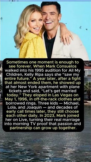 Kelly Ripa & Mark Consuelos Love Story 💛 From First Meeting to Forever