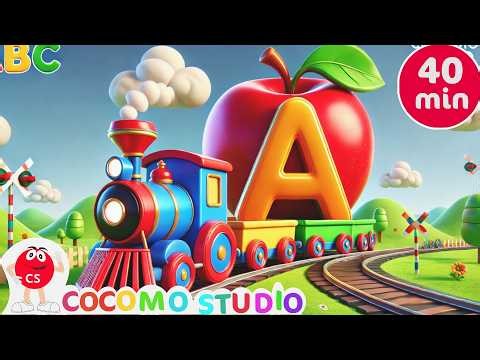 40 Minutes ABC Song 🔤 | Learn Letters, Phonics & Preschool Learning for Kids