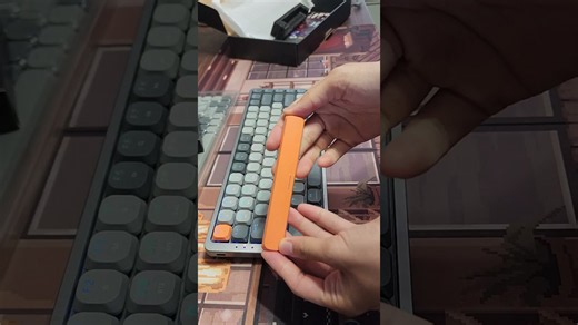 Low profile keyboards are getting more popular?!