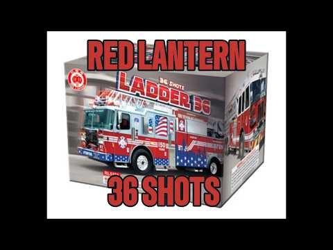LADDER 36 500 GRAM CAKE FROM RED LANTERN #fireworks #pyro #demo #pyroaddicts #4thofjuly2025